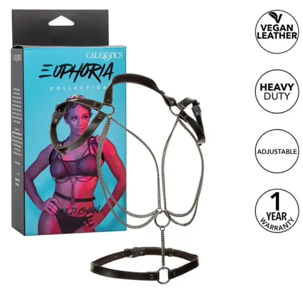 CALEXOTICS - EUPHORIA PREMIUM MULTI-CHAIN HALT STIJL HARNAS