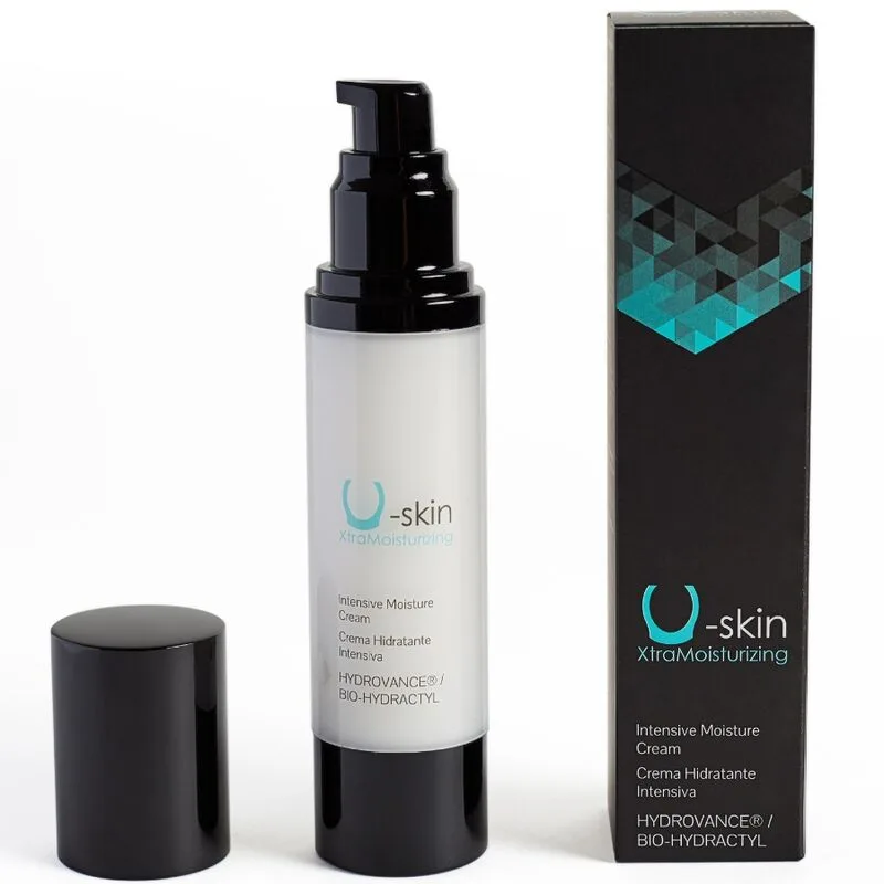 500 COSMETICS - U-SKIN XTRAMOISTURIZING HEALING CREAM VOOR ALLE SOORTEN GETATOEGEERDE HUID