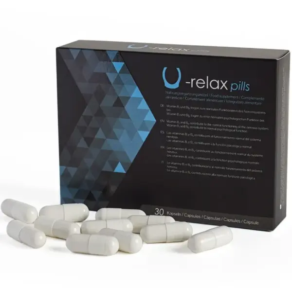 500 COSMETICS - U-RELAX CAPSULES ONTSPANNING EN ANGSTVERMINDERING - 30 CAPSULES