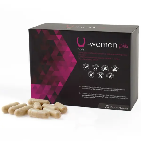 500 COSMETICS - U-WOMAN VROUWELIJKE LIBIDO VERHOGING - 30 CAPSULES