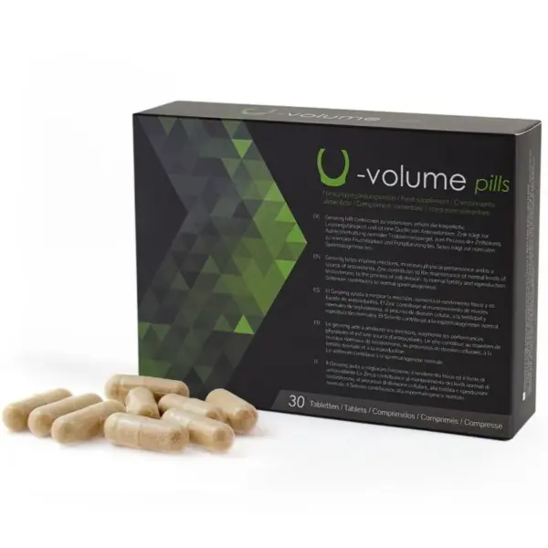 500 COSMETICS - U-VOLUME VERHOOGT DE SPERMAKWALITEIT EN -KWANTITEIT - 30 CAPSULES