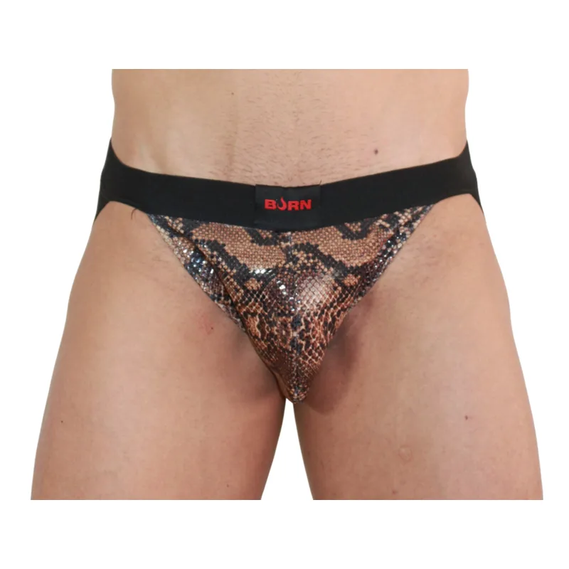 BURN - 002 JOCK SNAKE ZWART S