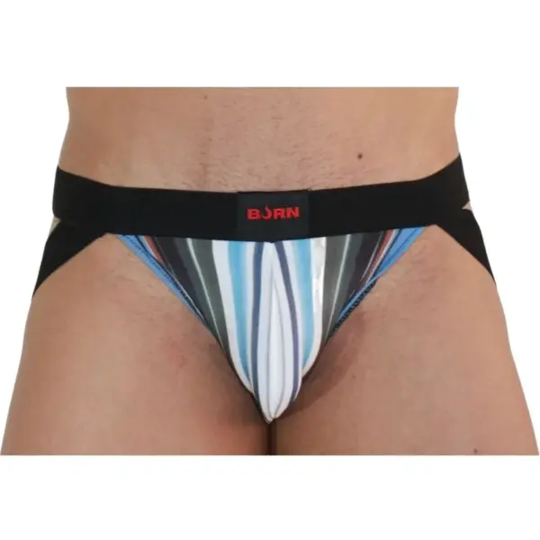 BURN - 009 JOCK MULTICOLOR / ZWART S