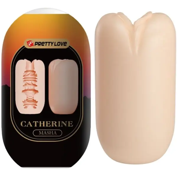 PRETTY LOVE - MASHA NATUURLIJKE MANNELIJKE MASTURBATOR