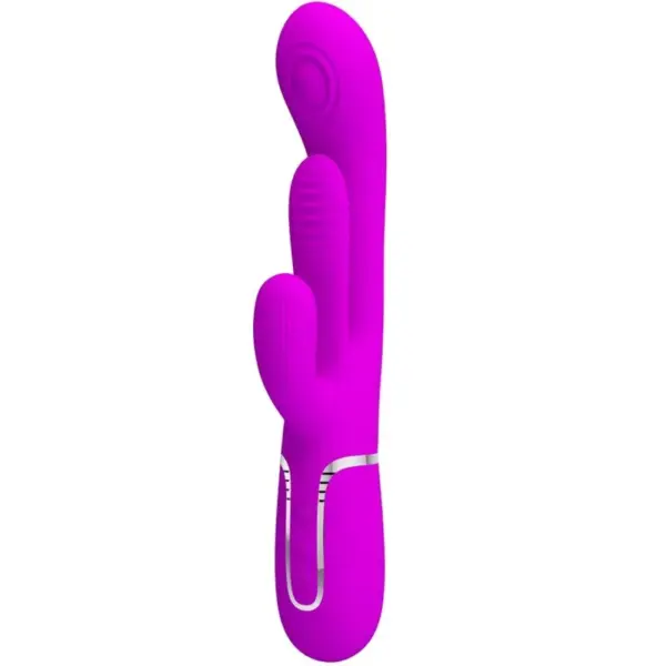 PRETTY LOVE - SHANIA TRIPLE MULTIFUNCTIONELE KONIJNENVIBRATOR ROZE
