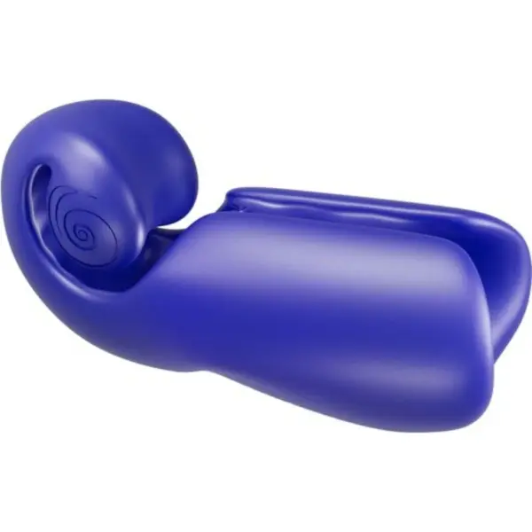 SNAIL VIBE - EVO VOOR HEM MANNELIJKE MASTURBATOR SLIDE NROLL DONKERBLAUW