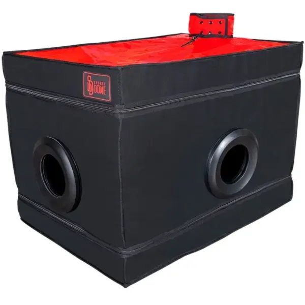 SECRET DOME - KINK CLUB LA NICHE CABIN ZWART & ROOD