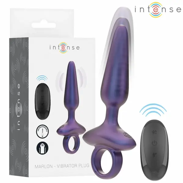 INTENSE - MARLON ANAAL PLUG VIBRATOR MODEL 4 AFSTANDSBEDIENING