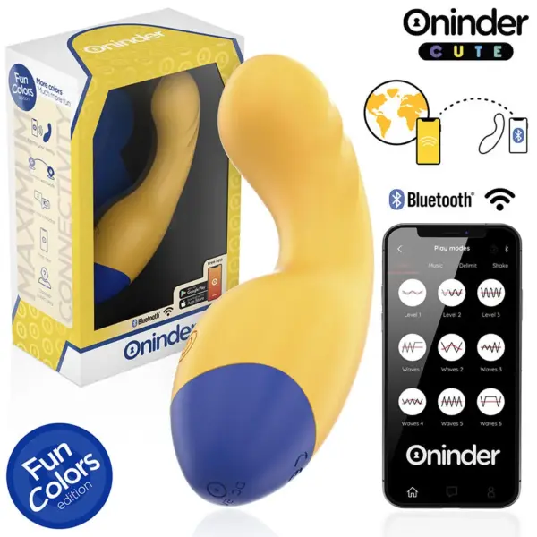 ONINDER CUTE - LOVE BUDDY MASTER G-SPOT VIBRATOR - GRATIS WERELDWIJDE APP