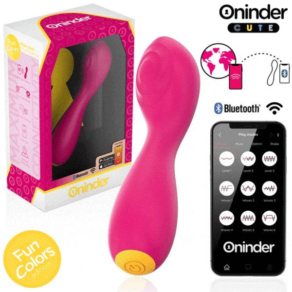 ONINDER CUTE - LOVE BUDDY MASTER G-SPOT VIBRATOR - GRATIS WERELDWIJDE APP