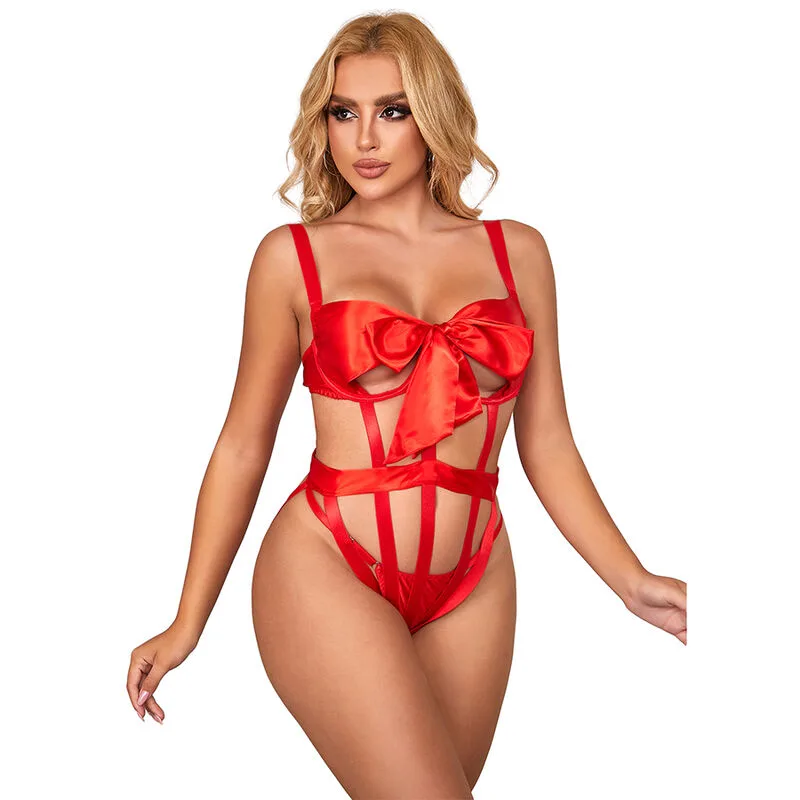 SUBBLIME - 954468 SEXY OPENWORK BODY MET RODE STRIK S/M