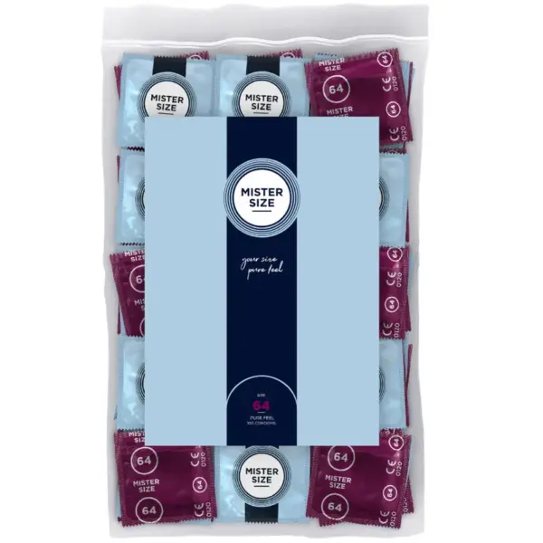 MISTER SIZE - XXL-MAAT CONDOOMS 64 MM (100 STUKS)