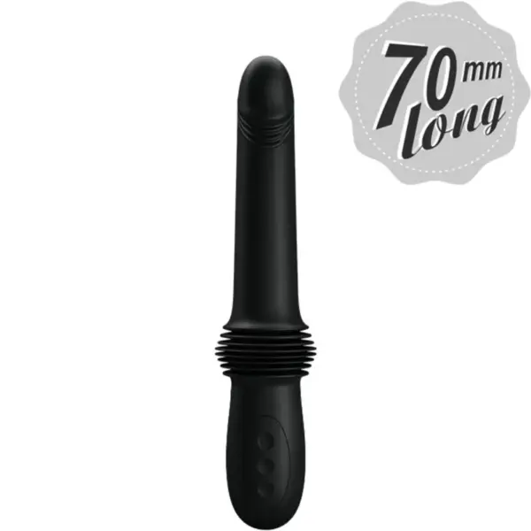 PRETTY LOVE - PAZUZU VIBRATOR 3 STUWMODI ZWART