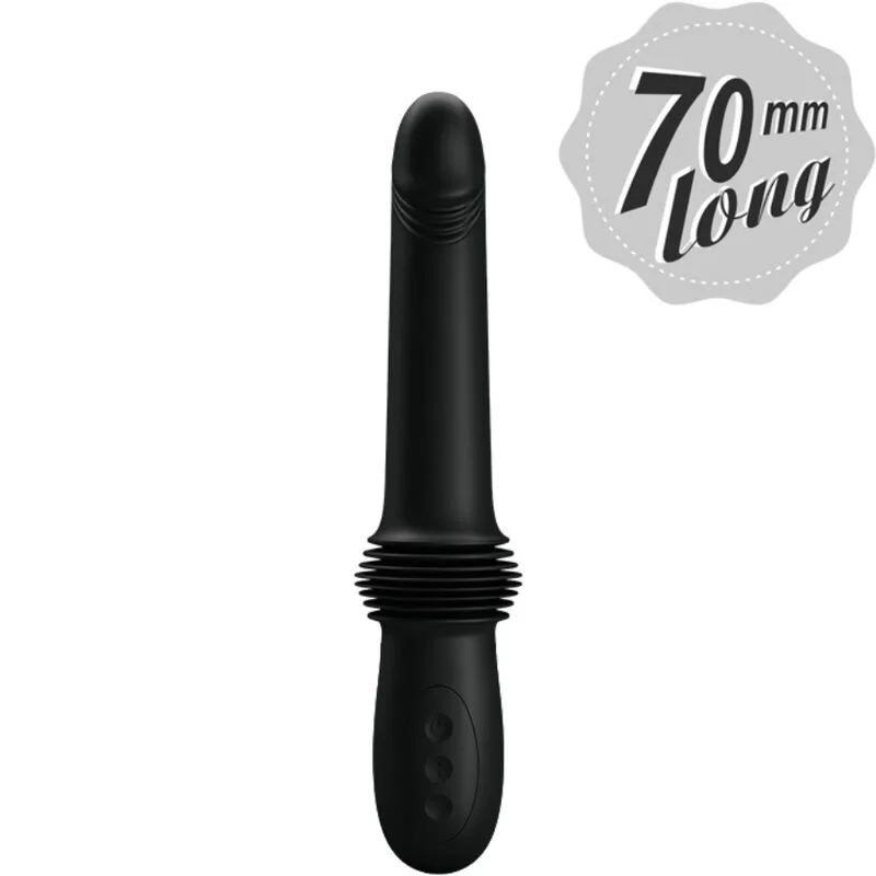 PRETTY LOVE - PAZUZU VIBRATOR 3 STUWMODI ZWART