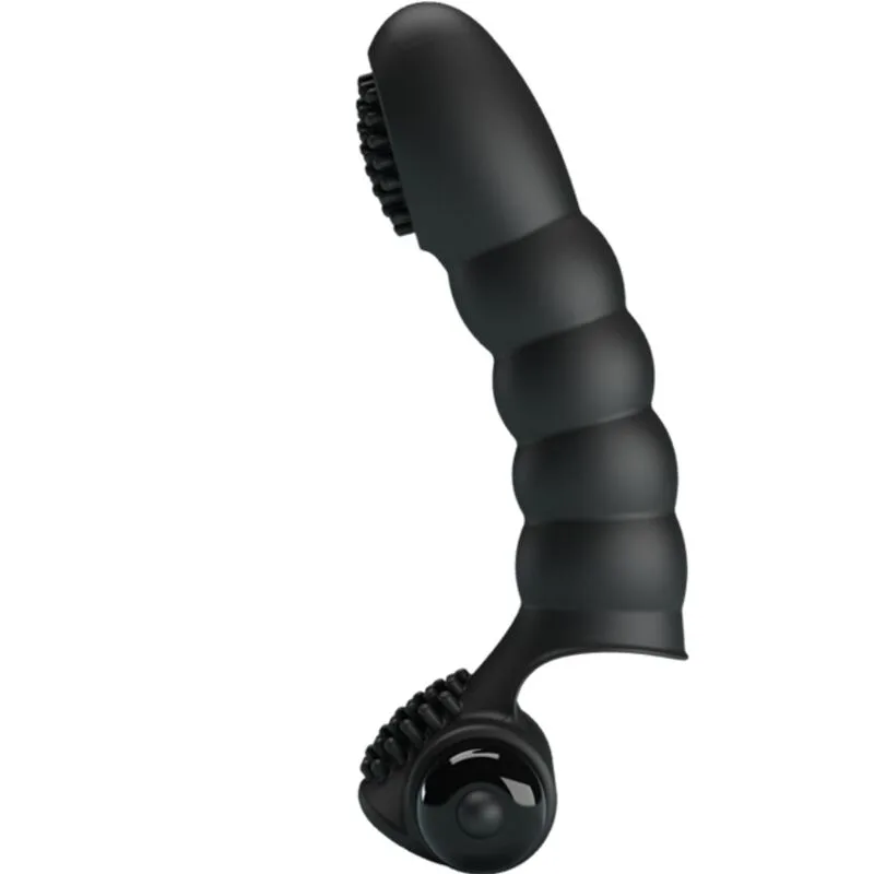 PRETTY LOVE - ALEXANDER VINGER VIBRATOR 10 VIBRATIES ZWART