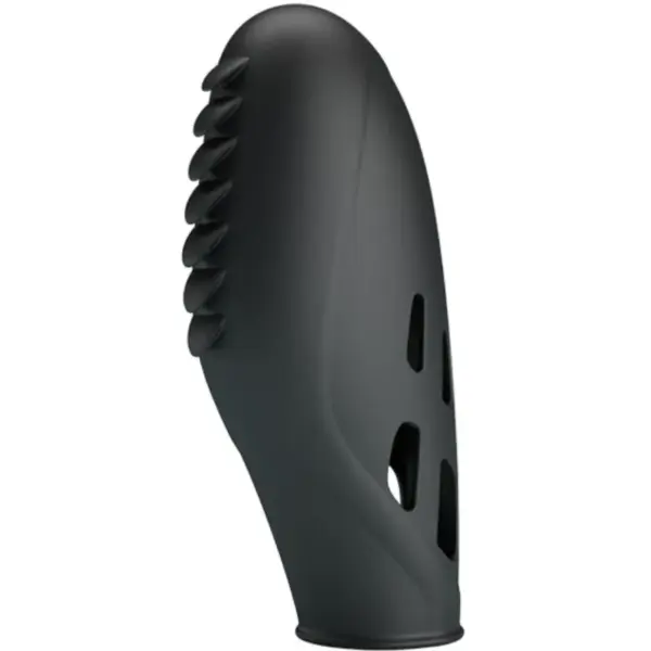 PRETTY LOVE - GILO ZWARTE SILICONEN VINGERVIBRATOR