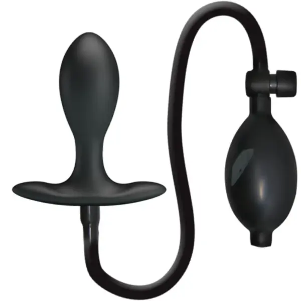 PRETTY LOVE - ZWARTE OPBLAASBARE ANAAL PLUG