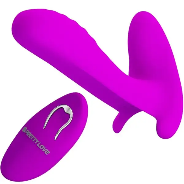 PRETTY LOVE - MASSAGER & VIBRATOR 12 VIBRATIES AFSTANDSBEDIENING PAARS