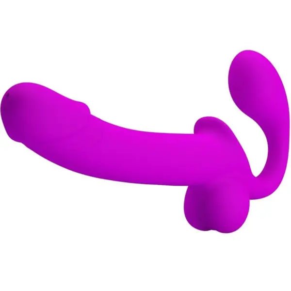 PRETTY LOVE - KELPIE DUBBELE PAARSE STRAP-ON STIMULATOR