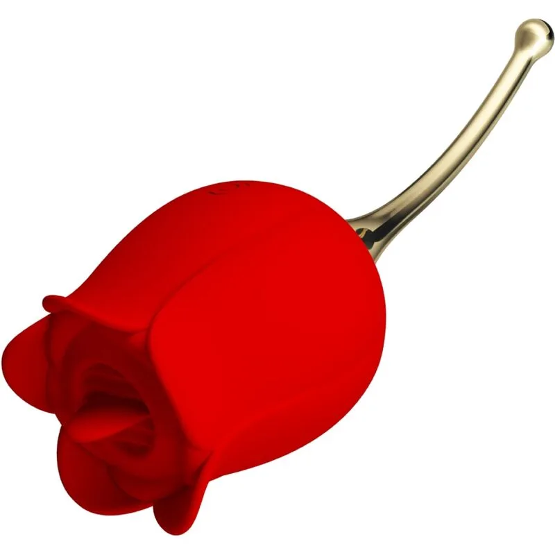 PRETTY LOVE - ROSE LOVER ROZE CLITORIS STIMULATOR 12 VIBRATIES ROOD