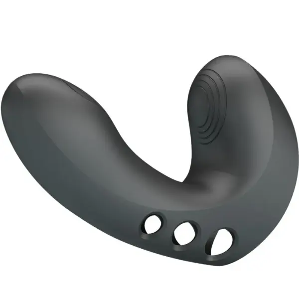 PRETTY LOVE - CAMELIA VINGER VIBRATOR 7 VIBRATIES ZWART
