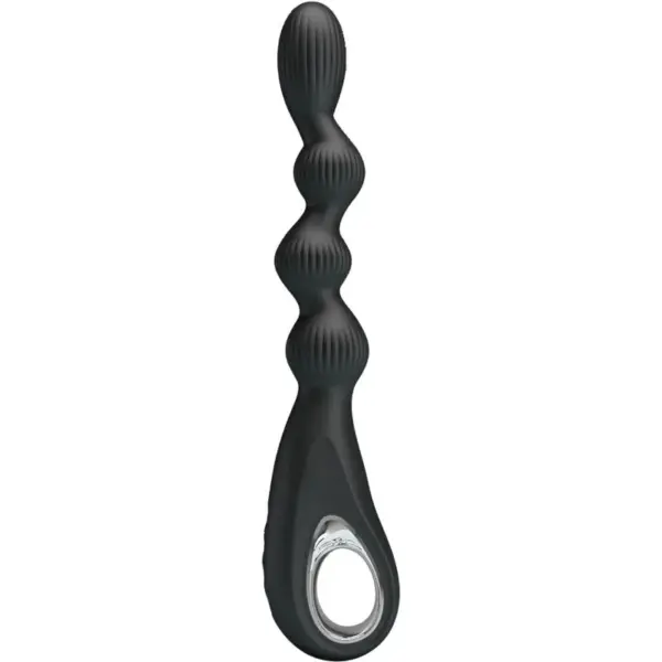 PRETTY LOVE - FEDERER ANALE VIBRATOR 12 VIBRATIES ZWART