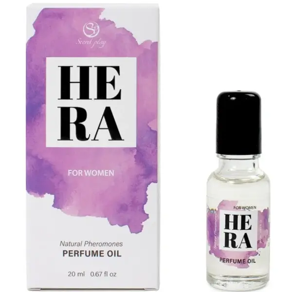 SECRETPLAY - HERA NATUURLIJKE PARFUM FEROMONEN IN OLIE VOOR VROUWEN 20 ML