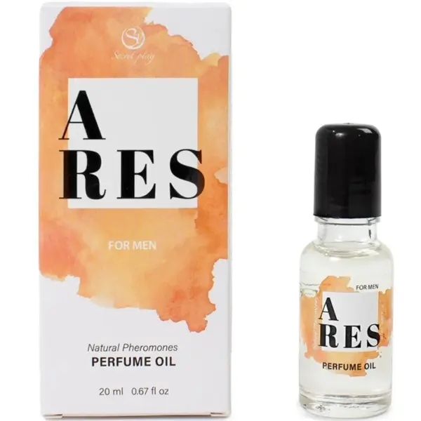SECRETPLAY - ARES NATUURLIJKE PARFUM FEROMONEN IN OLIE VOOR MANNEN 20 ML