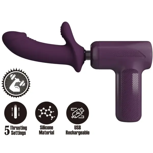 PRETTY LOVE - DJ SCHOLAR MASSAGER 5 INSTELLINGEN PAARS