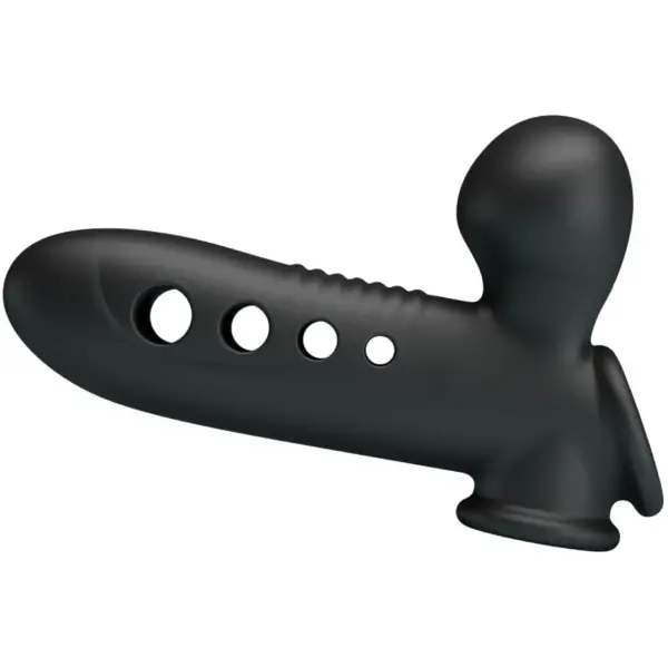 PRETTY LOVE - CRANE PENIS SLEEVE MET AIRBAG ZWART