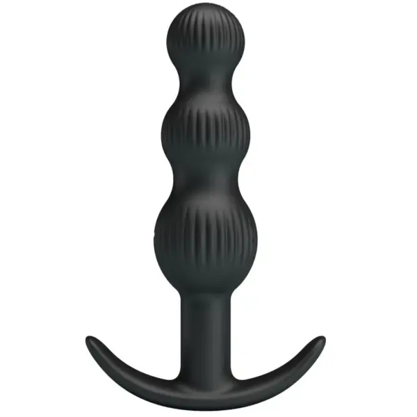PRETTY LOVE - SIDNEY ANALE VIBRATOR 10 VIBRATIES ZWART