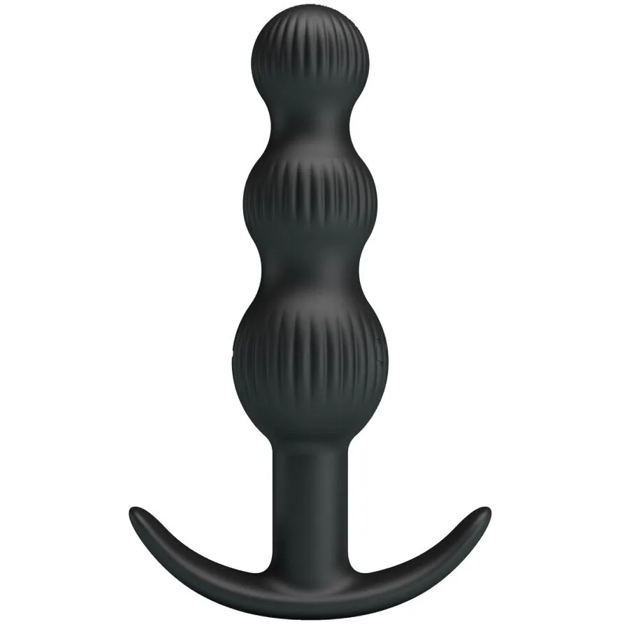 PRETTY LOVE - SIDNEY ANALE VIBRATOR 10 VIBRATIES ZWART
