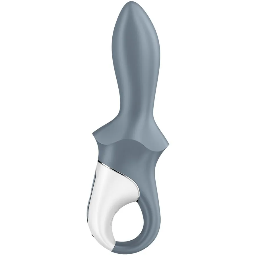 SATISFYER - LUCHTPOMP BOOTY 1 ANAAL OPBLAASBARE VIBRATOR GRIJS