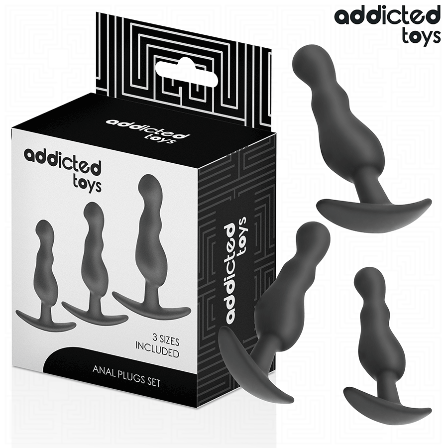 ADDICTED TOYS - SET VAN 3 ANALE PLUG MODEL 1