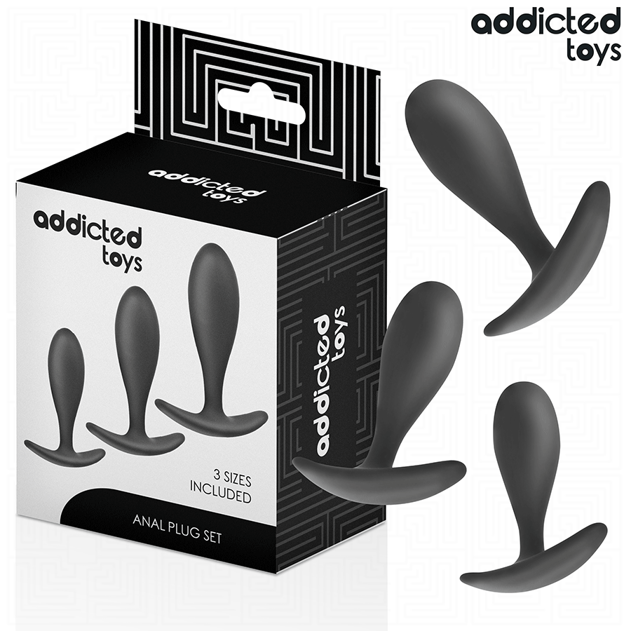 ADDICTED TOYS - SET VAN 3 ANALE PLUG MODEL 2
