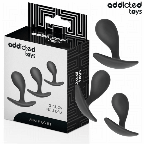 ADDICTED TOYS - SET VAN 3 ANALE PLUG MODEL 3