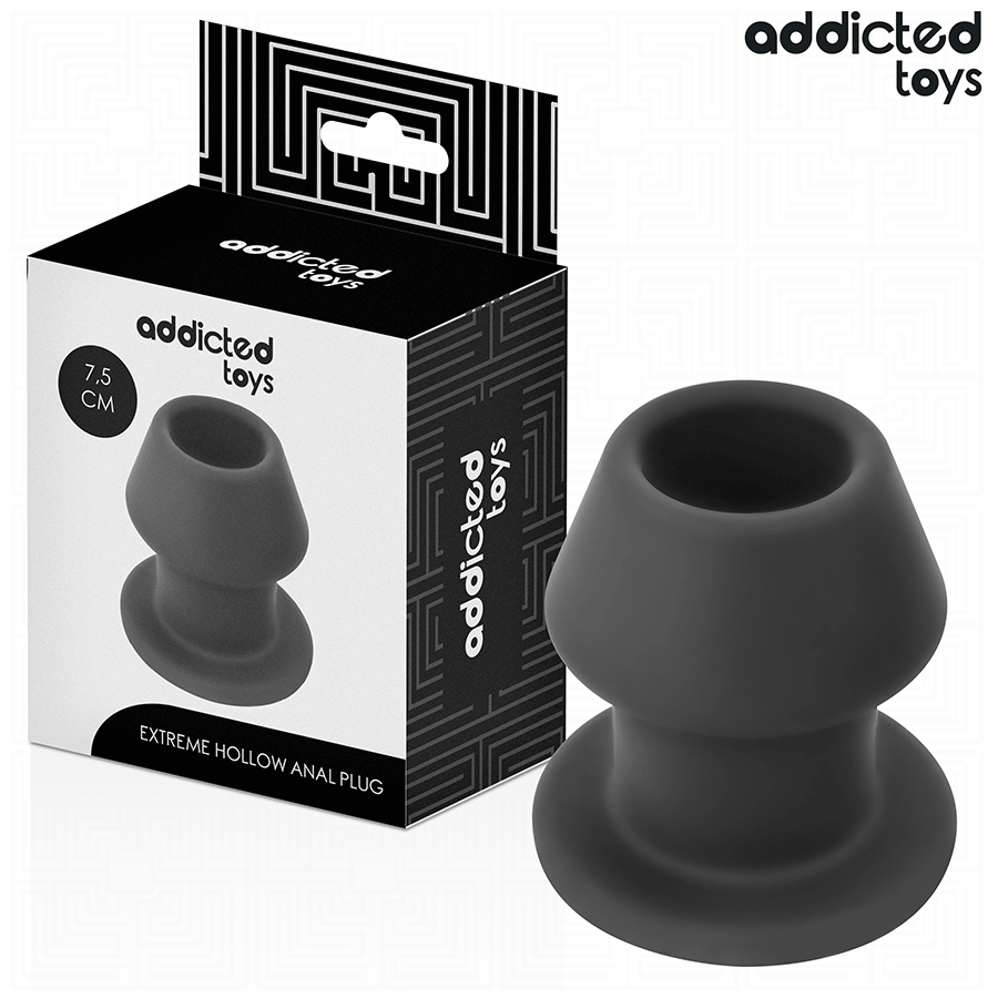 ADDICTED TOYS - EXTREME HOLLE ANAAL PLUG MAAT S 7,5 CM