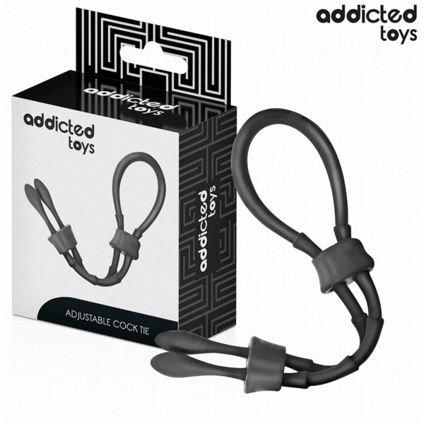 ADDICTED TOYS - VERSTELBAAR SILICONEN TOUW VOOR DE PENIS