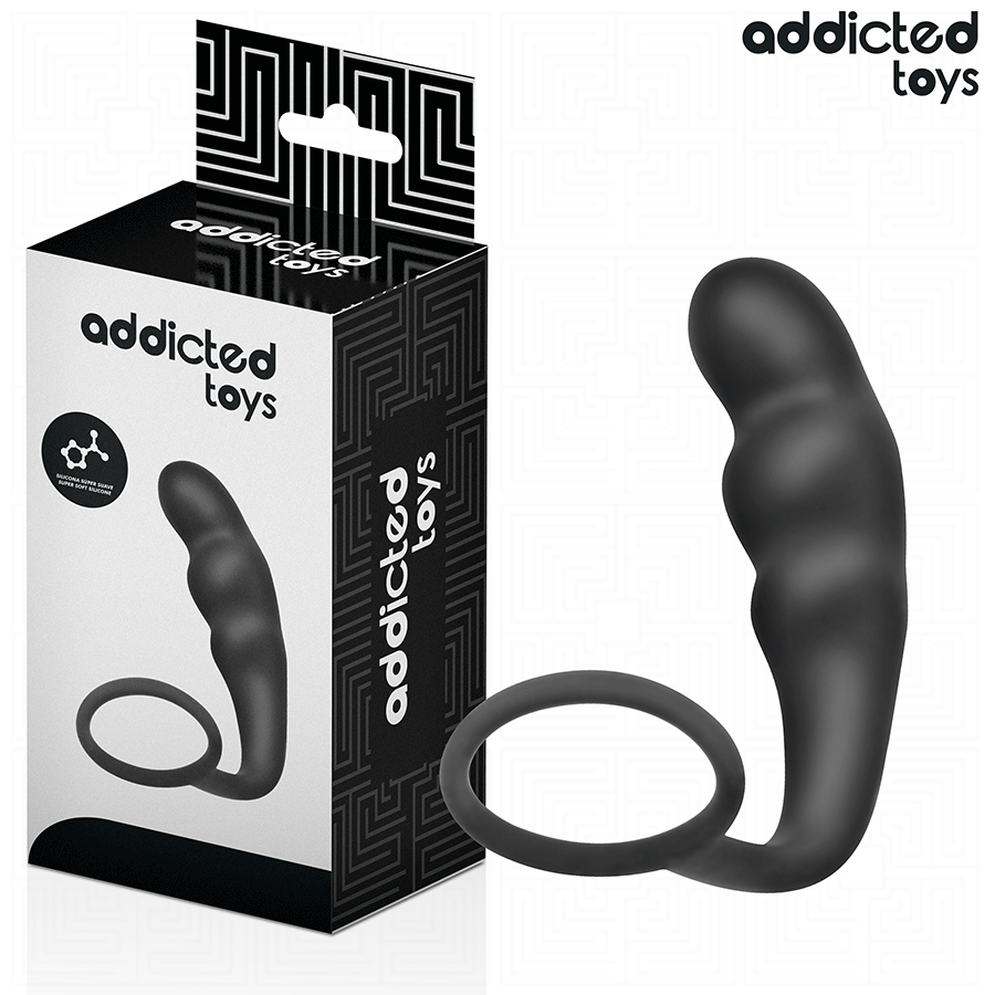 ADDICTED TOYS - ANAAL PLUG MET RING MODEL 4