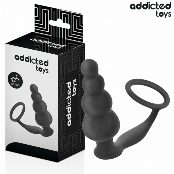ADDICTED TOYS - ANAAL PLUG MET RING MODEL 5