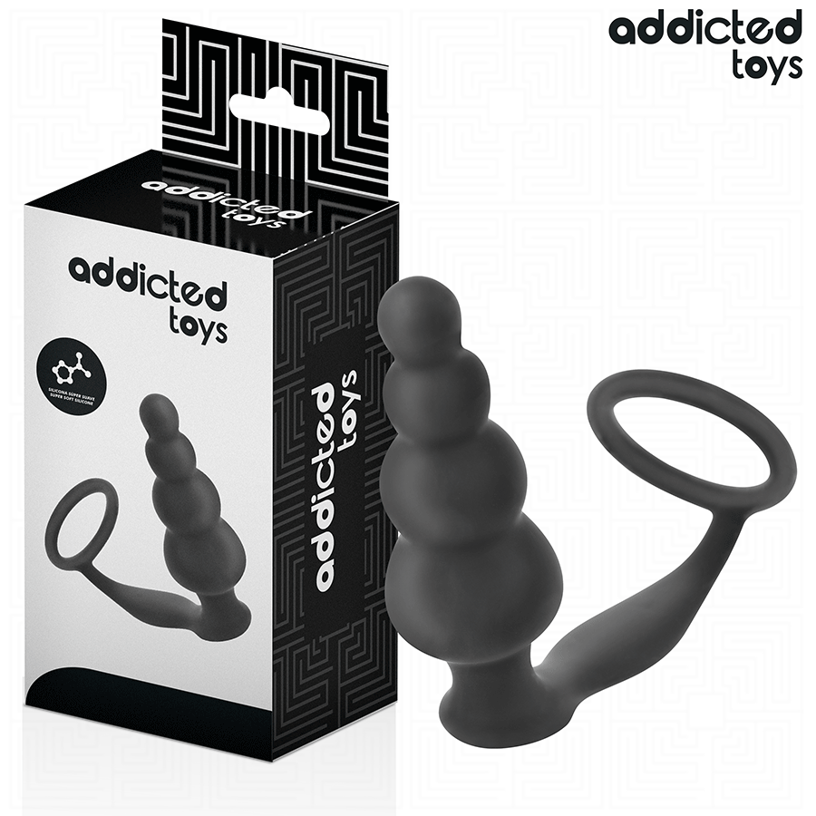 ADDICTED TOYS - ANAAL PLUG MET RING MODEL 5