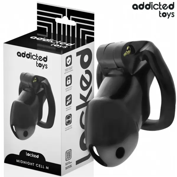 ADDICTED TOYS LOCKED - MINDNIGHT CEL PENIS KOOI MAAT M