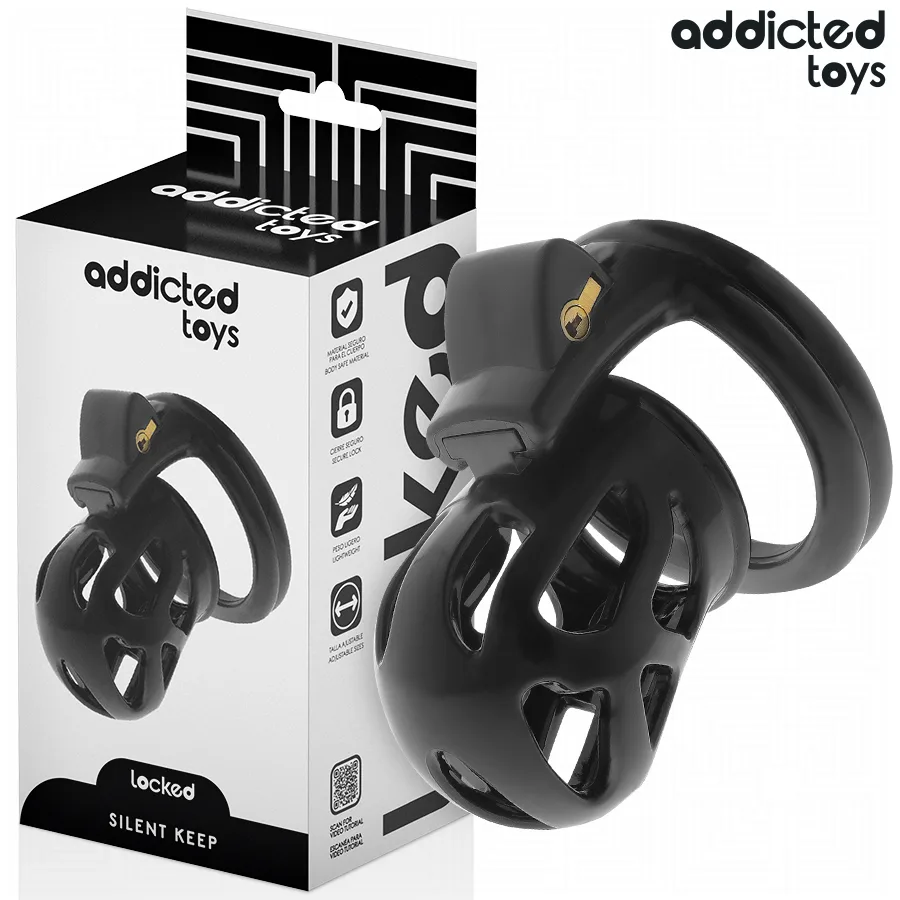 ADDICTED TOYS LOCKED - STILLE HOUD PENIS KOOI 7,5 CM