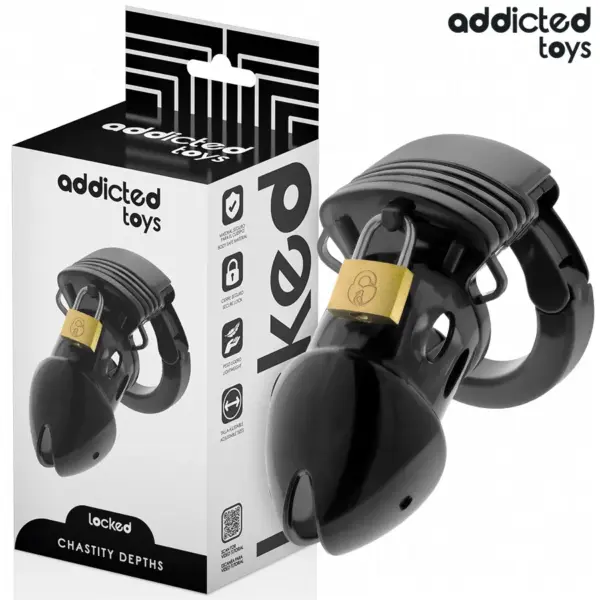 ADDICTED TOYS LOCKED - KUISHEIDSDIEPTEN PENISKOOI 7,5 CM
