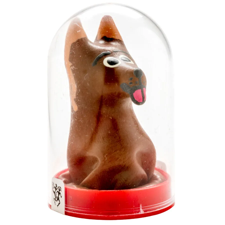 CONDOMERIE - HANDBESCHILDERDE NIEUWIGHEID CONDOOMS HOND