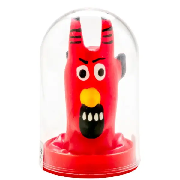 CONDOMERIE - HANDBESCHILDERDE NIEUWIGHEID CONDOOMS RED DEVIL