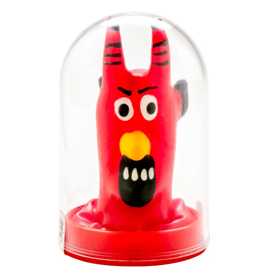 CONDOMERIE - HANDBESCHILDERDE NIEUWIGHEID CONDOOMS RED DEVIL