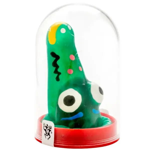 CONDOMERIE - HANDBESCHILDERDE NIEUWIGHEID CONDOOMS KROKODIL MODEL 1