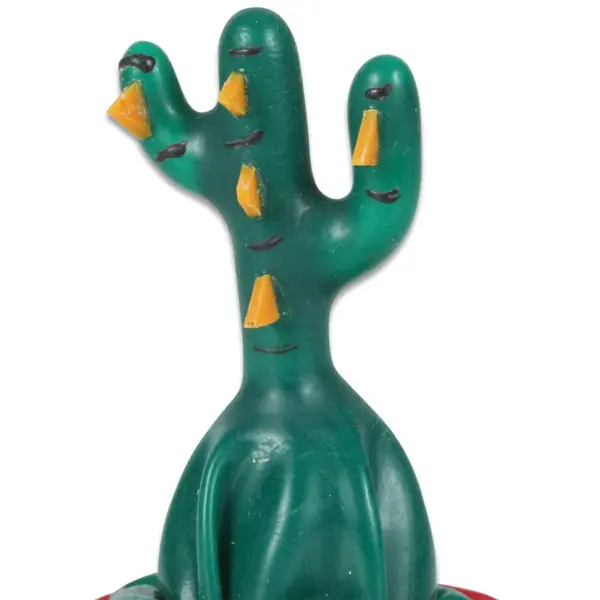 CONDOMERIE - HANDBESCHILDERDE NIEUWIGHEID CONDOOMS CACTUS GELIJMD