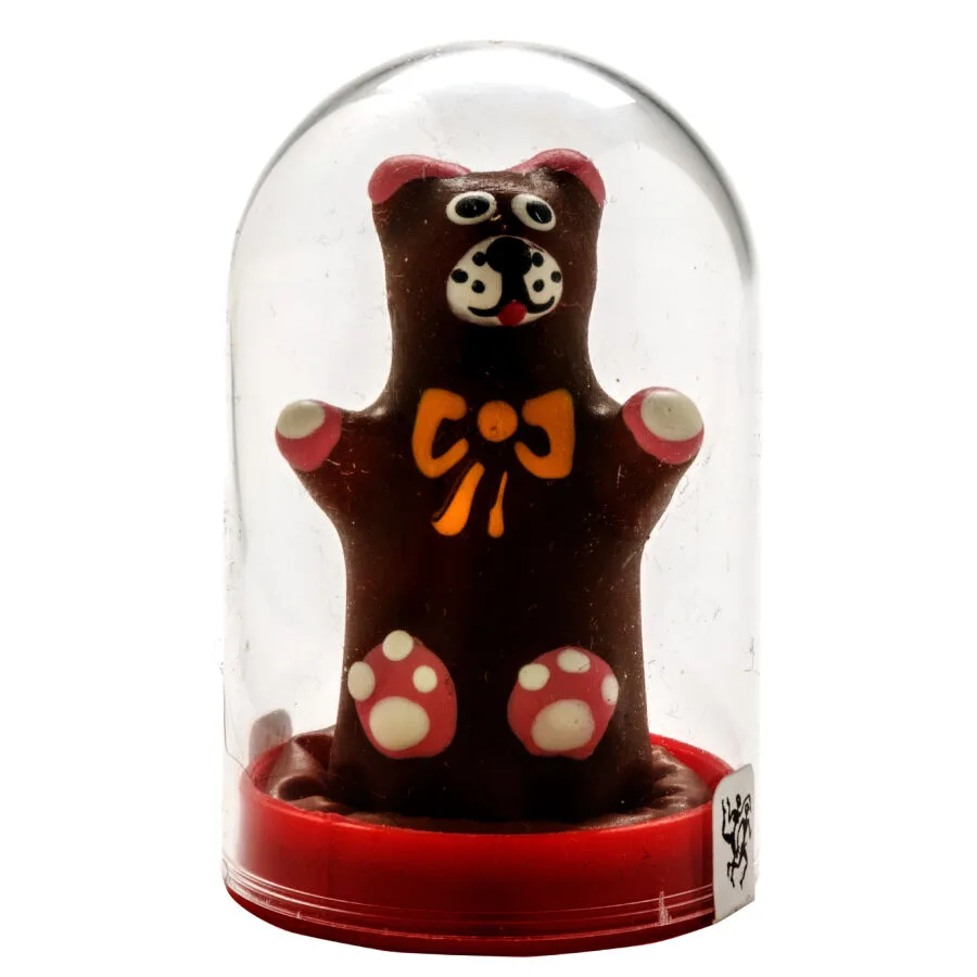 CONDOMERIE - HANDBESCHILDERDE NIEUWIGHEID CONDOOMS TEDDYBEER